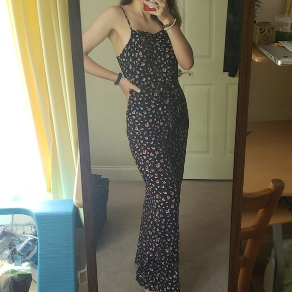 wild fable floral jumpsuit